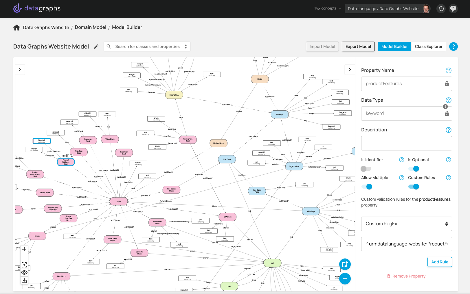 Data Visualization Part 1: The visual domain modelling tool allows you to create your data model, and also document it and explore it with your subject matter experts and the whole enterprise.