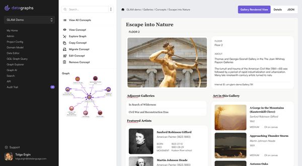 Data Graphs screenshot
